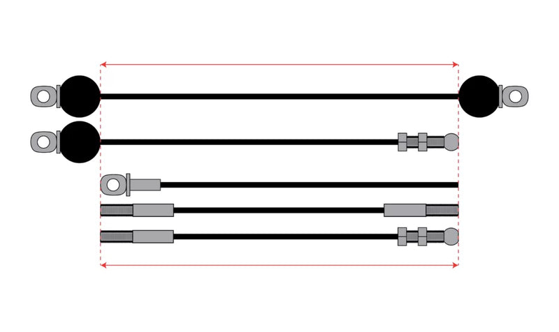 Build a Custom Gym Cable Replacement USA Made Only TK Star Cables