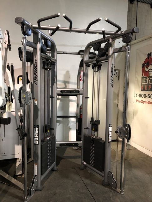 CABLE DUAL PULLEY FUNTIONAL TRAINER LIFE FITNESS-438